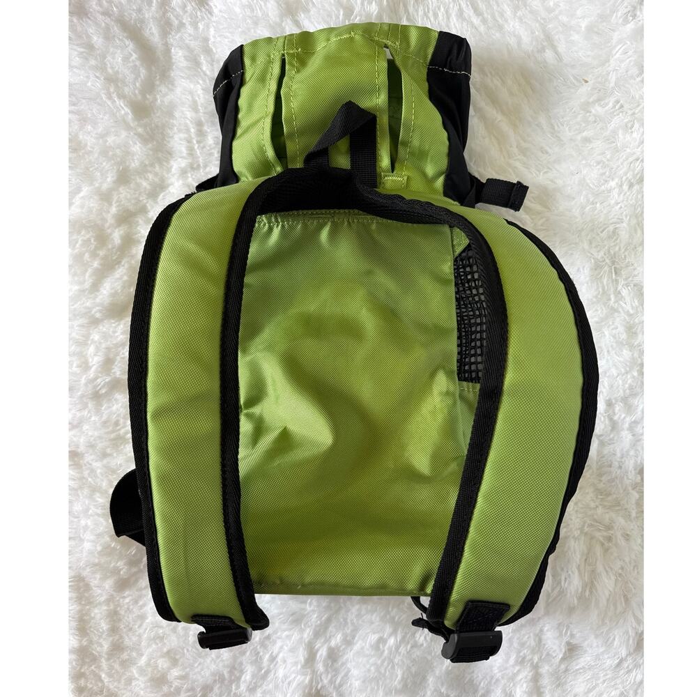 K9 sports sack TRAINER | PUPPY & SMALL DOG CARRIER green black small - Picture 9 of 13